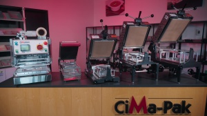 Lineup of manual tray sealers